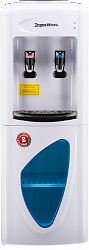 Кулер напольный со шкафчиком Aqua Work 0.7-LDR электронное охлаждение, нажим кружкой, белый